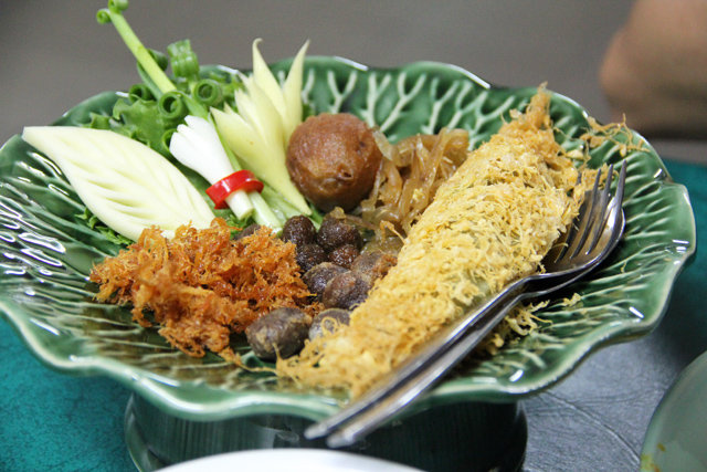 Delicate side dishes